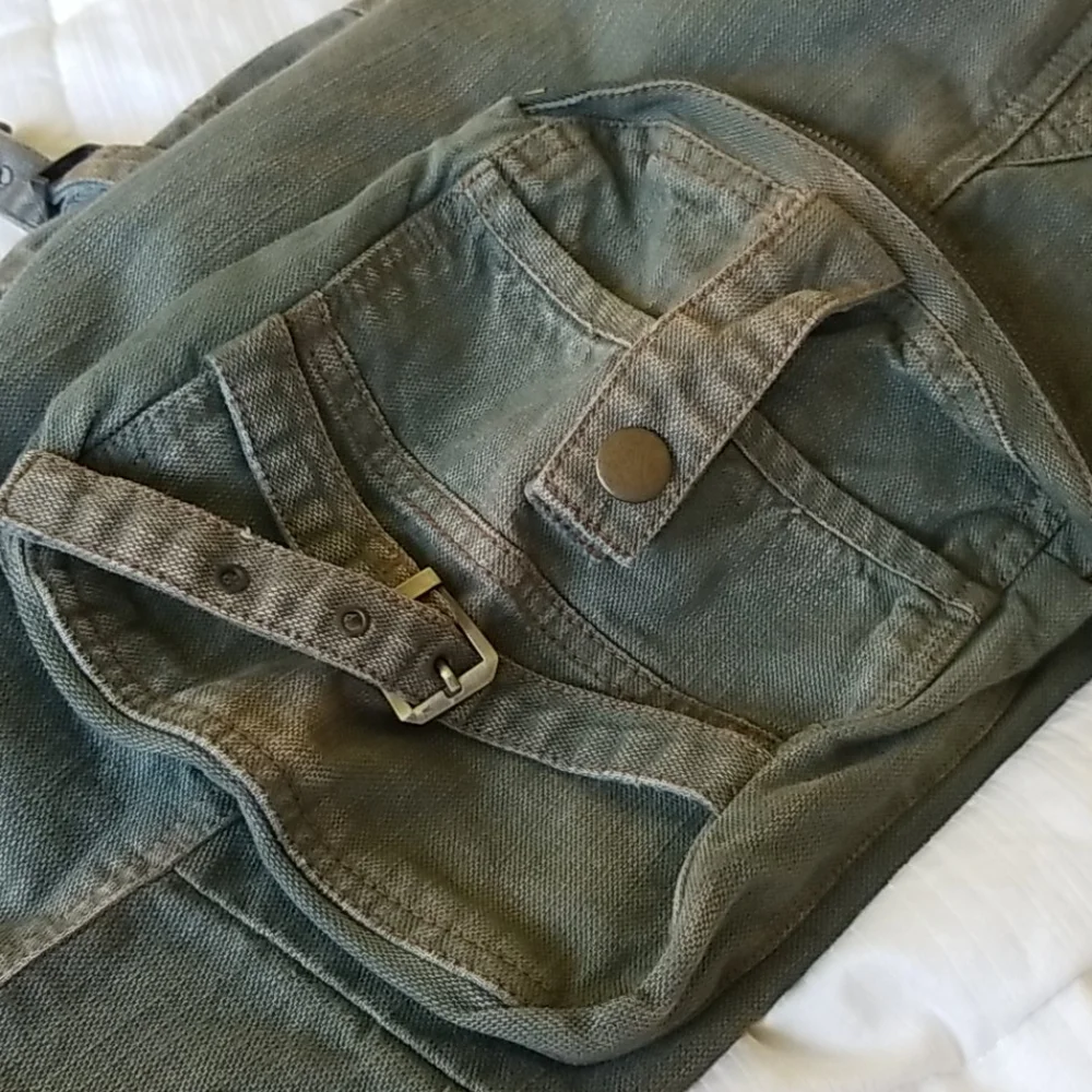 Current Character Cargo Jeans Green Small